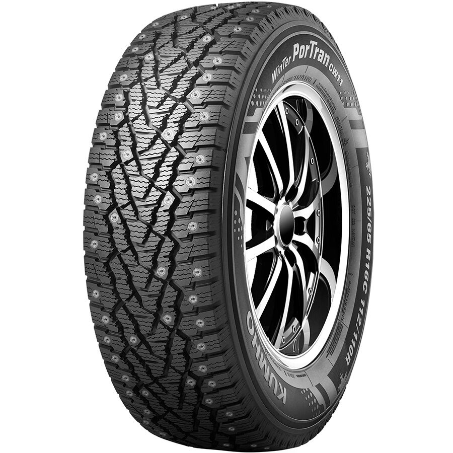 Kumho 185/75  R16C CW11 104/102R R C шип